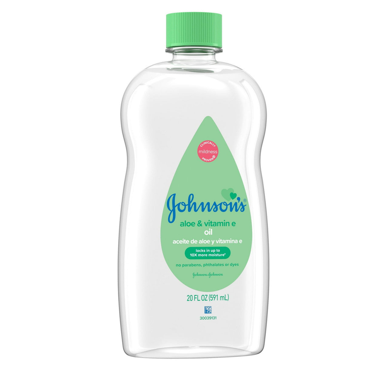 Johnsons Aloe Vera And Vitamin E Baby Oil - 20 Oz